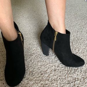 Black booties